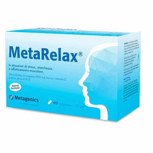 Metagetics - Metarelax new 90 compresse