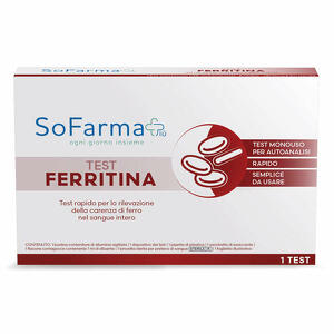 Sofarma - Test autodiagnostico ferritina sofarmapiu'