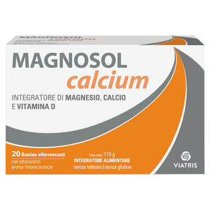 Magnosol - Magnosol calcium polvere effervescente 20 bustine