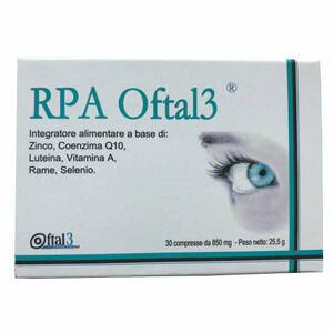 Rpa oftal3 - Rpa 3 30 compresse 25,5 g