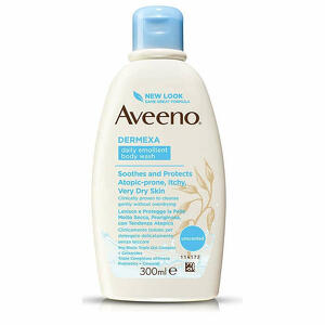 Aveeno - Aveeno dermexa bagno doccia 300ml