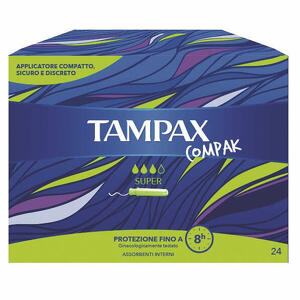 Tampax - Tampax compak super 24 pezzi