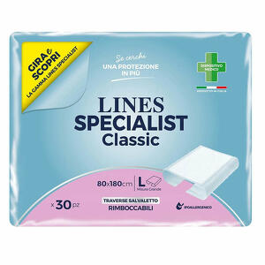 Lines - Traversa lines specialist classic 80x180 cm 30 pezzi