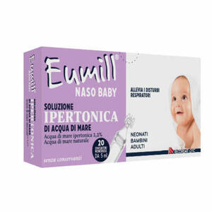 Eumill - Eumill naso baby soluzione ipertonica 20 contenitori monodose 5ml