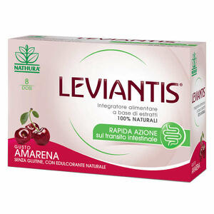  - Leviantis senza glutine gusto amarena 8 dosi / 16 buste
