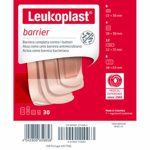 Leukoplast - Leukoplast barrier 30 pezzi assortiti