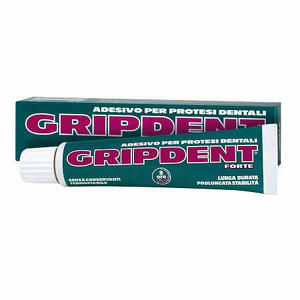 Gripdent - Gripdent forte adesivo per protesi dentaria 40 g