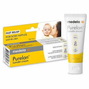 Medela - New purelan crema capezzoli e pelle secca 100% lanolina 37 g