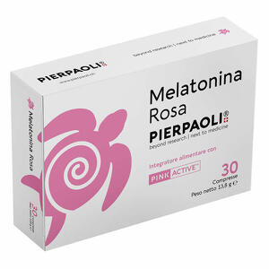Melatonina rosa - Melatonina rosa pierpaoli 30 compresse