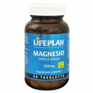 Lifeplan - Magnesio tripla forza 60 tavolette