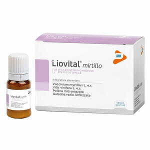 Pharma line - Liovital mirtillo 8 flaconcini 10ml