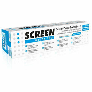 Screen Italia - Screen droga test salivare 6 droghe test antidroga saliva