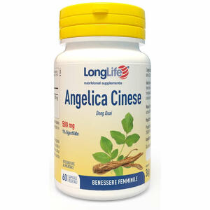 Long life - Longlife angelica cinese 60 capsule vegetali
