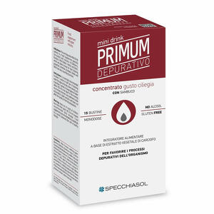 Primum - Primum depurativo minidrink ciliegia 15 stick da 10ml