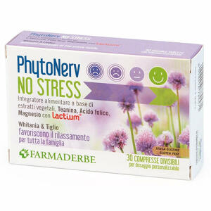 Farmaderbe - Phytonerv no stress 30 compresse