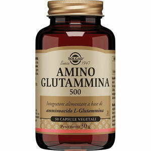 Solgar - Amino glutammina 500 50 capsule vegetali
