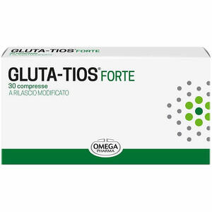 Omega pharma - Gluta-tios forte 30 compresse a rilascio modificato