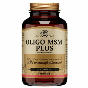 Solgar - Oligo msm plus 60 tavolette