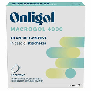 Onligol - Onligol macrogol 4000 20 bustine 10 g senza zucchero
