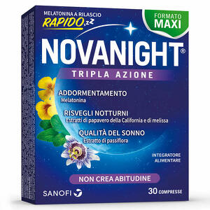Novanight - Novanight 30 compresse rilascio radido new
