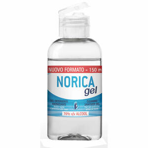 Norica gel - Norica gel detergente igienizzante 70% alcool 150ml