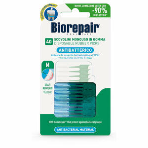 Biorepair - Biorepair oral care antibatterico 40 scovolini monouso spazi regolari