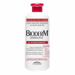 Bioderm  dermolatte  ph autoequilibrante - Bioderm dermolatte ph autoequilibrante 500ml