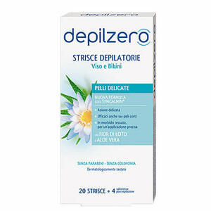 Depilzero - Depilzero strisce viso e bikini 20 pezzi
