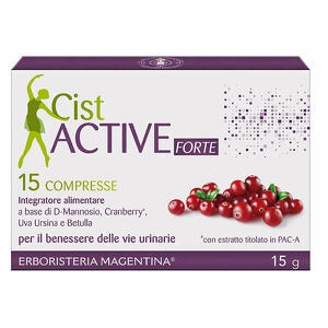 Erboristeria magentina - Cist active compresse 15 compresse