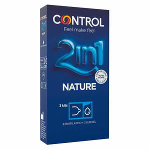 Control - Control 2in1 nature 2,0 + nature lube 3+ 3 pezzi