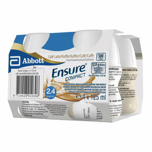 Ensure - Ensure compact caffe 4 bottiglie da 125ml