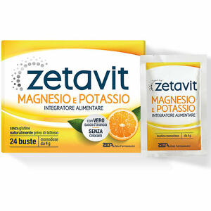 Zetavit - Zetavit magnesio potassio 24 bustine da 4 g
