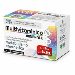 Sant'anna - Sanavita multivitaminico minerale 30 compresse