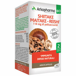 Arkofarm - Arkocapsule shiitake maitake reishi bio 40 capsule