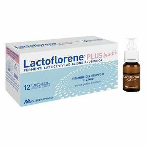 Lactoflorene - Lactoflorene plus bimbi 12 flaconcini