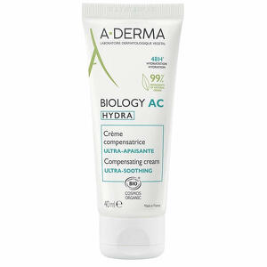 A-derma - Aderma biology ac hydra crema compensatrice ultra lenitiva 40ml
