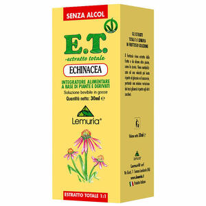 E.t. echinacea - Et estratto totale echinacea 30ml senza alcol