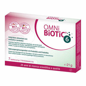 Omni biotic 6 - Omni biotic 6 polvere 7 bustine da 3 g