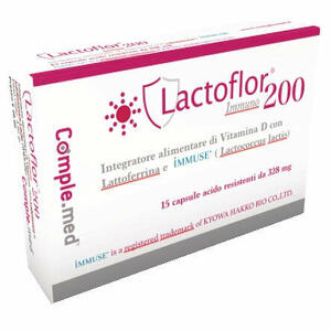 Lactoflor200 - Lactoflor immuno 200 15 capsule