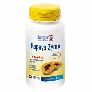 Long life - Longlife papaya zyme 120 compresse