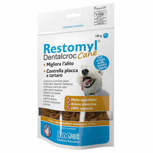 Restomyl - Restomyl dentalcroc cani taglia media grande e gigante busta 150 g