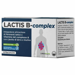 Agips farmaceutici - Lactis b-complex 8 flaconcini 10ml