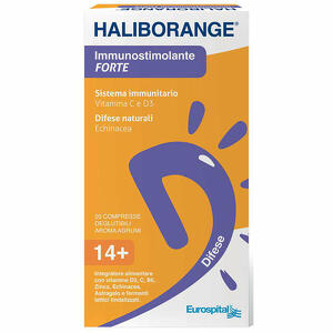 Haliborange - Haliborange immunostimolante forte 20 compresse