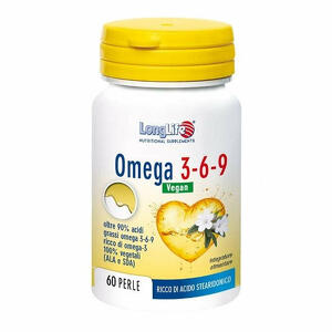 Long life - Longlife omega 369 vegan 750mg 60 perle
