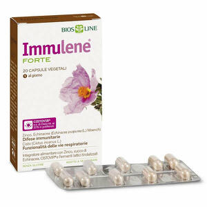 Immulene - Biosline immulene forte 20 capsule