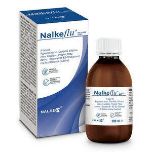 Nalkeflu soluzione orale 200 ml + 1 bustina da 2,5 g - Nalkeflu soluzione orale 200ml + 1  bustina da 2,5 g