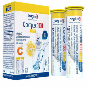 Long life - Longlife c complex 1000 fizz 20 compresse effervescenti