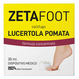 Zeta farmaceutici - Zetafoot callifugo lucertola pomata 30ml