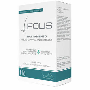 Folis - Folis trattamento 1 lozione 100ml + 1 shampoo 200ml