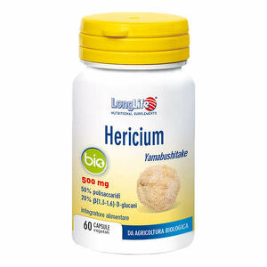 Long life - Longlife hericium bio 60 capsule